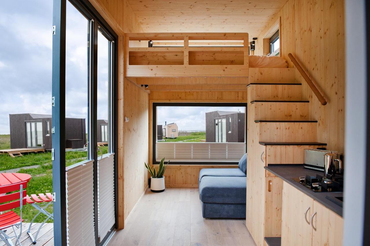 קרוליננזיל Tiny House Nature 2 Innenlage - Green Tiny Village Harlesiel מראה חיצוני תמונה