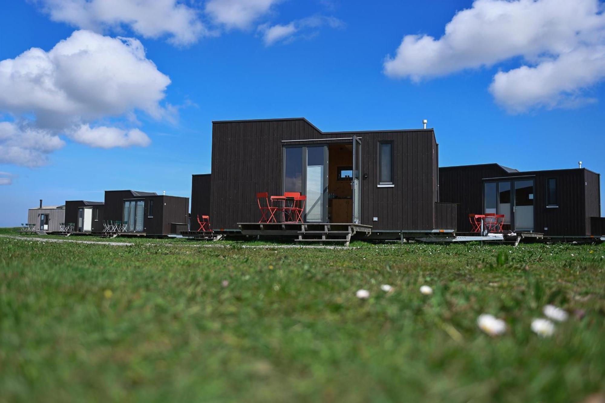 קרוליננזיל Tiny House Nature 2 Innenlage - Green Tiny Village Harlesiel מראה חיצוני תמונה